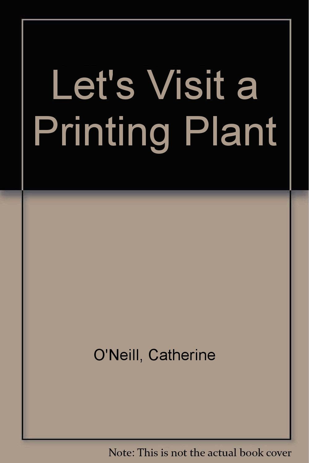 Let's Visit a Printing Plant,Used