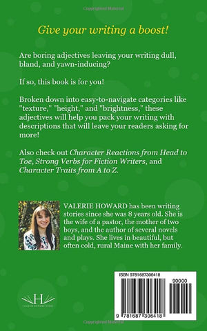 Helpful Adjectives for Fiction Writers (Indie Author Resources),Used