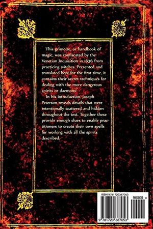 The Secrets of Solomon: A Witch's Handbook from the trial records of the Venetian Inquisition,Used