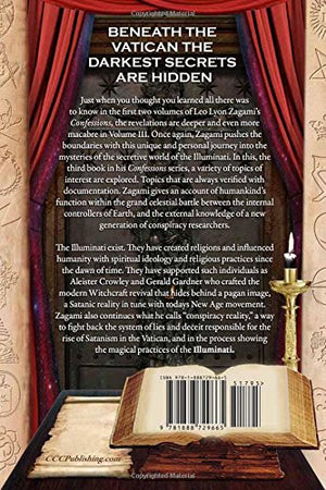 Confessions of an Illuminati, Volume III: Espionage, Templars and Satanism in the Shadows of the Vatican (3),New