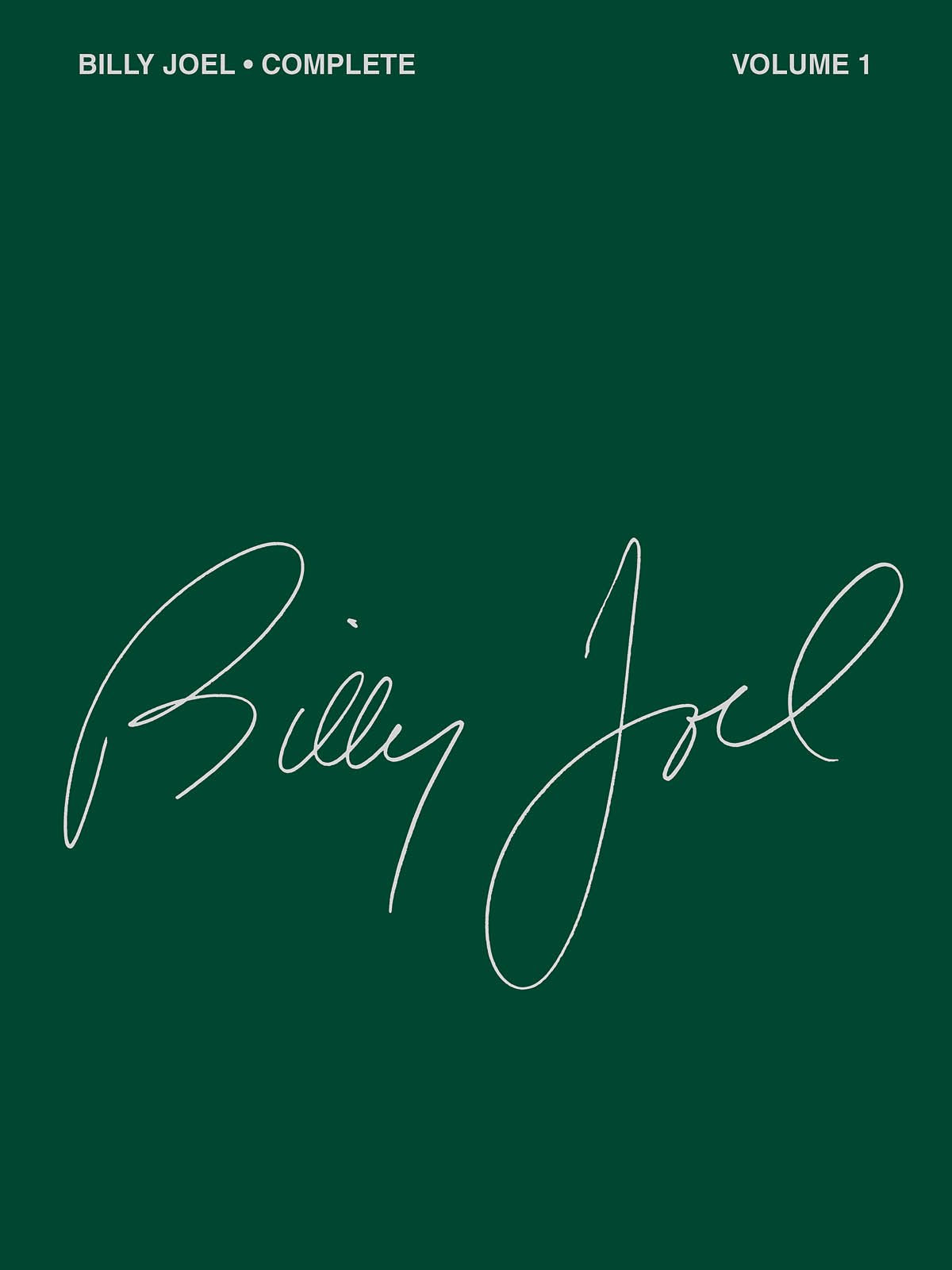 Billy Joel Complete  Volume 1 Piano, Vocal And Guitar Chords,New
