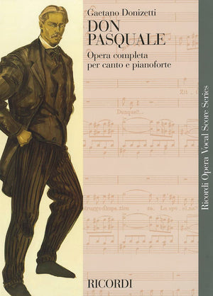 Don Pasquale Vocal Score Italian,Used