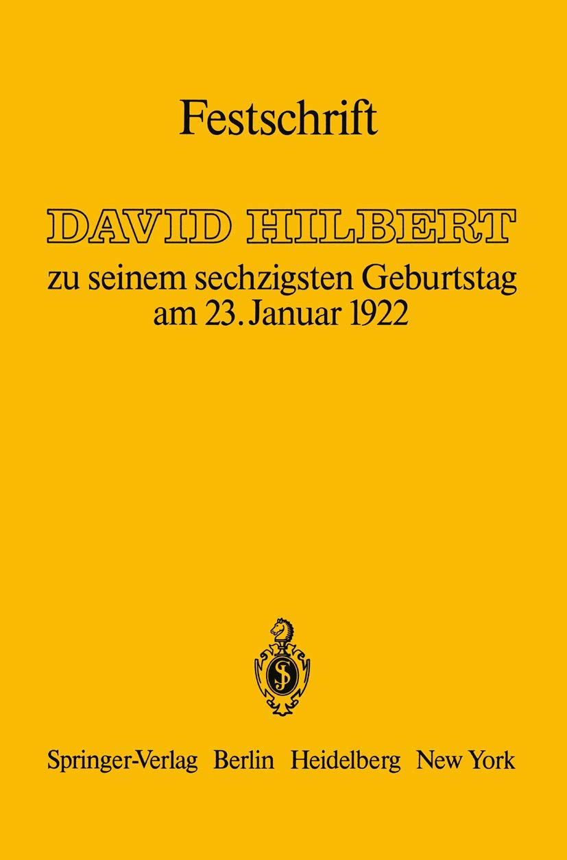Festschrift: zu seinem sechzigsten Geburtstag am 23.Januar 1922 (German, English and Italian Edition),Used
