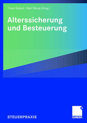 Alterssicherung und Besteuerung (German Edition),Used