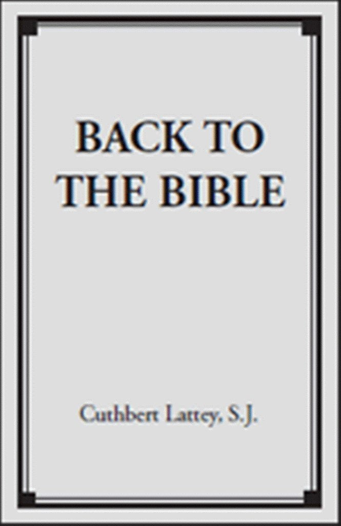 Back to the Bible,New