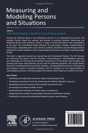 Measuring and Modeling Persons and Situations,Used