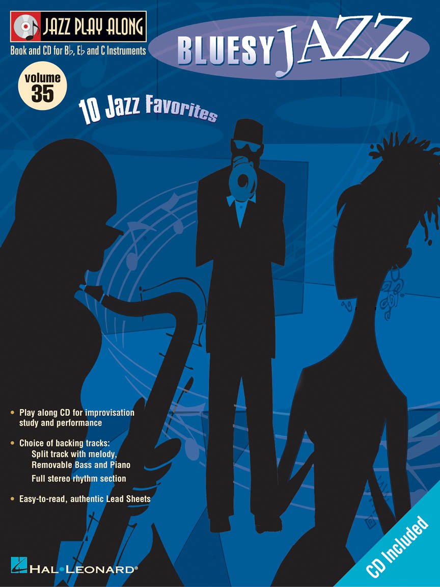 Bluesy Jazz: Jazz Play Along Volume 35