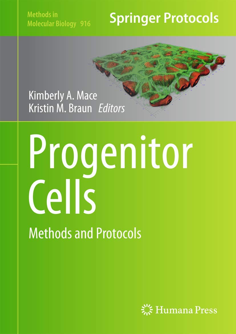 Progenitor Cells: Methods And Protocols (Methods In Molecular Biology, 916),Used