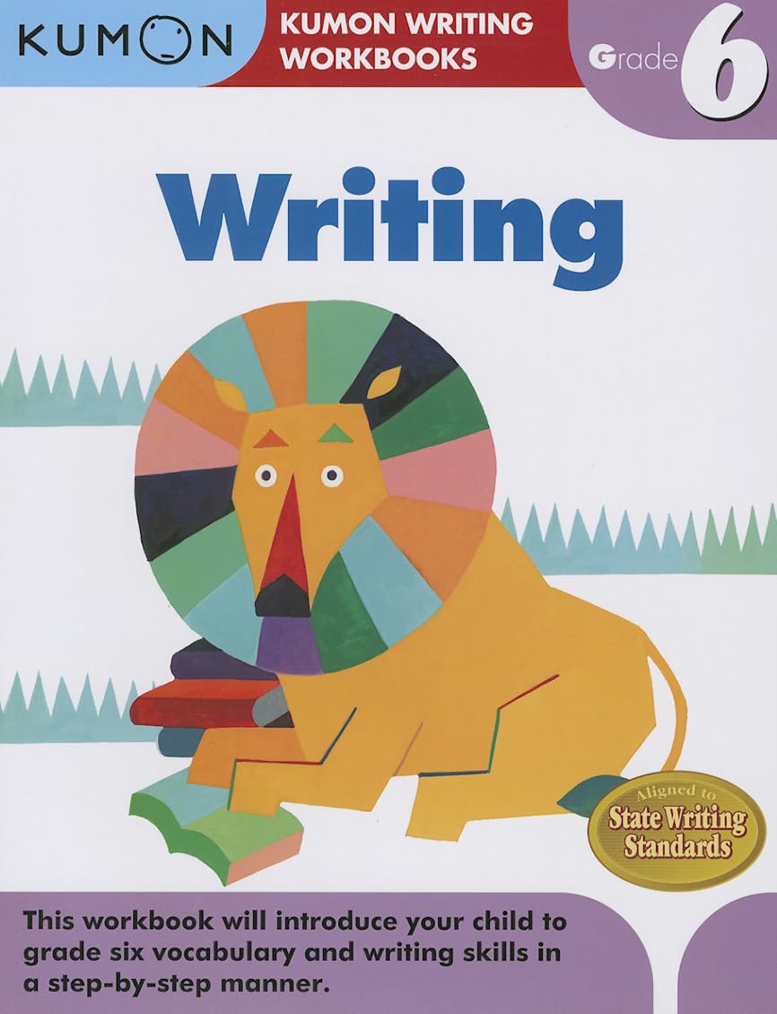 Kumon Grade 6 Writing (Kumon Writing Workbooks),Used