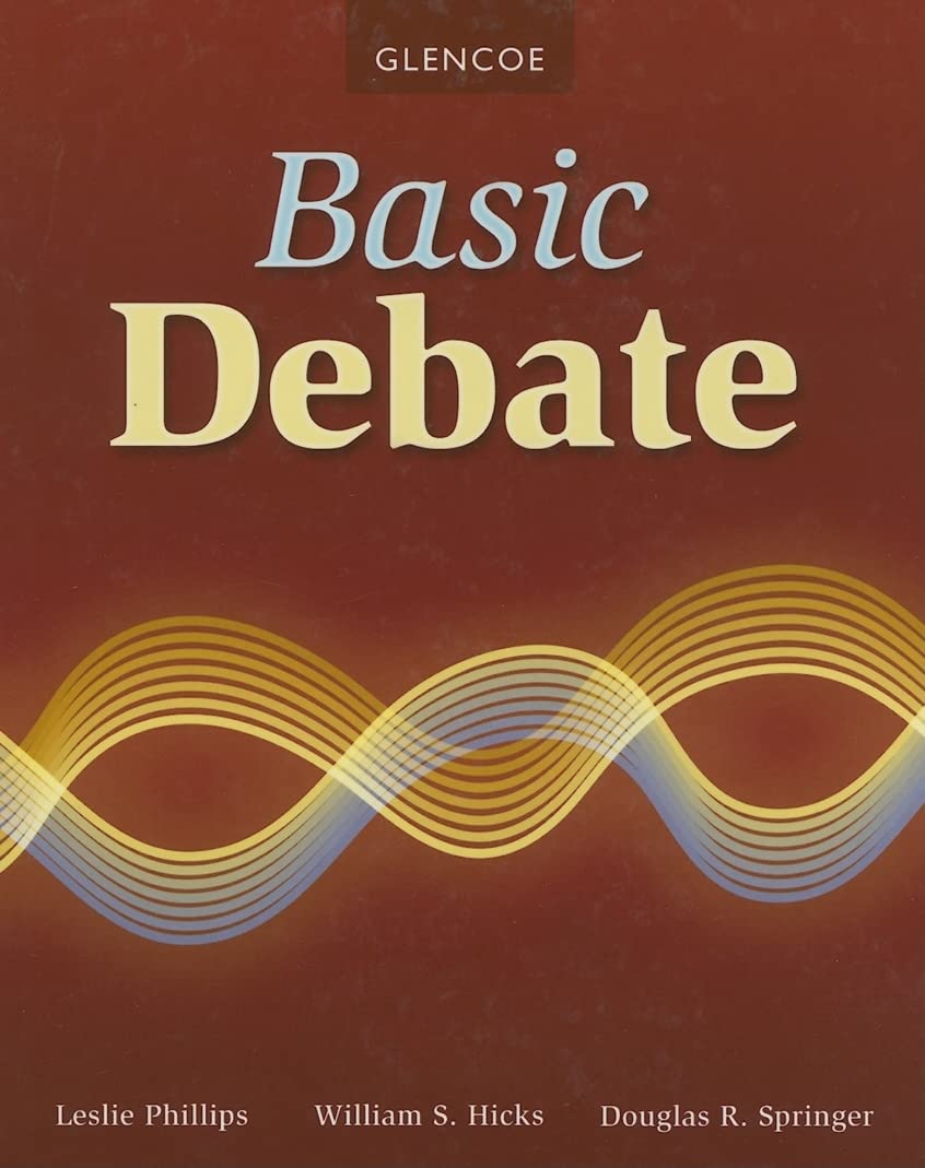 Basic Debate, Student Edition (DEBATE SERIES),Used