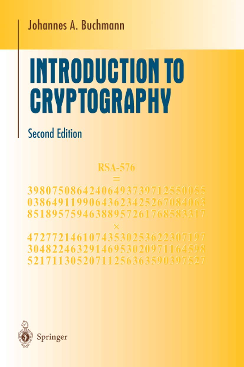 Introduction to Cryptography (Undergraduate Texts in Mathematics),Used