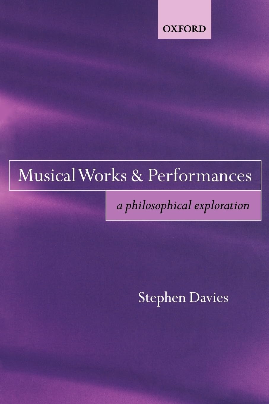 Musical Works And Performances: A Philosophical Exploration