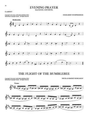 101 Classical Themes For Clarinet  Instrumental Sheet Music Songbook  Hal Leonard Clarinet Solo Collection  Includes Works By Be,Used