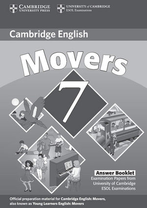 Cambridge Young Learners English Tests 7 Movers Answer Booklet: Examination Papers from University of Cambridge ESOL Examination,Used