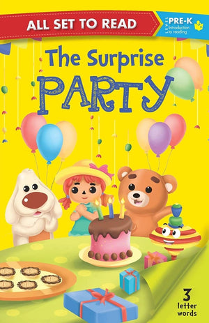 All Set To Read- Level Pre-K- The Surprise Party- Readers