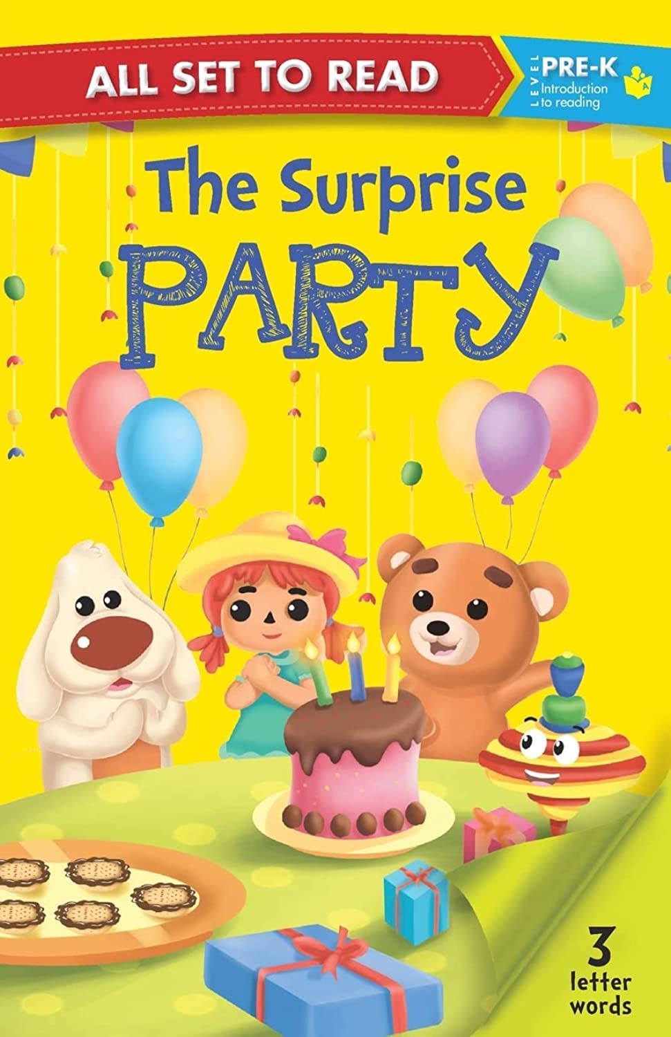 All Set To Read- Level Pre-K- The Surprise Party- Readers