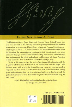 Hernando De Soto: A Savage Quest In The Americas