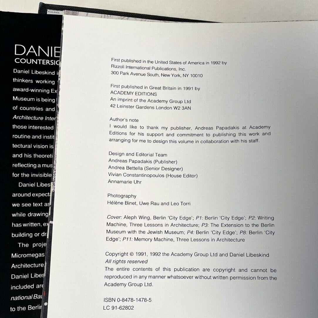 Daniel Libeskind: Countersign