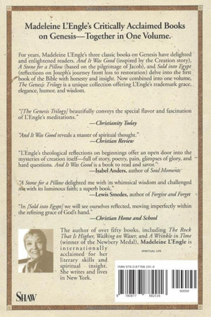 The Genesis Trilogy: And It Was Good, A Stone for a Pillow, Sold Into Egypt,New