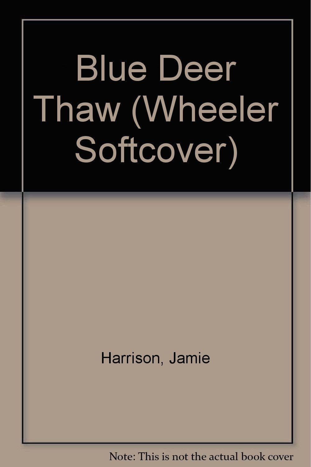 Blue Deer Thaw: A Mystery,Used