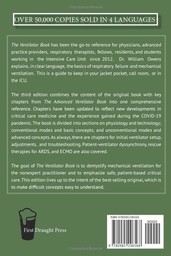 The Ventilator Book-used