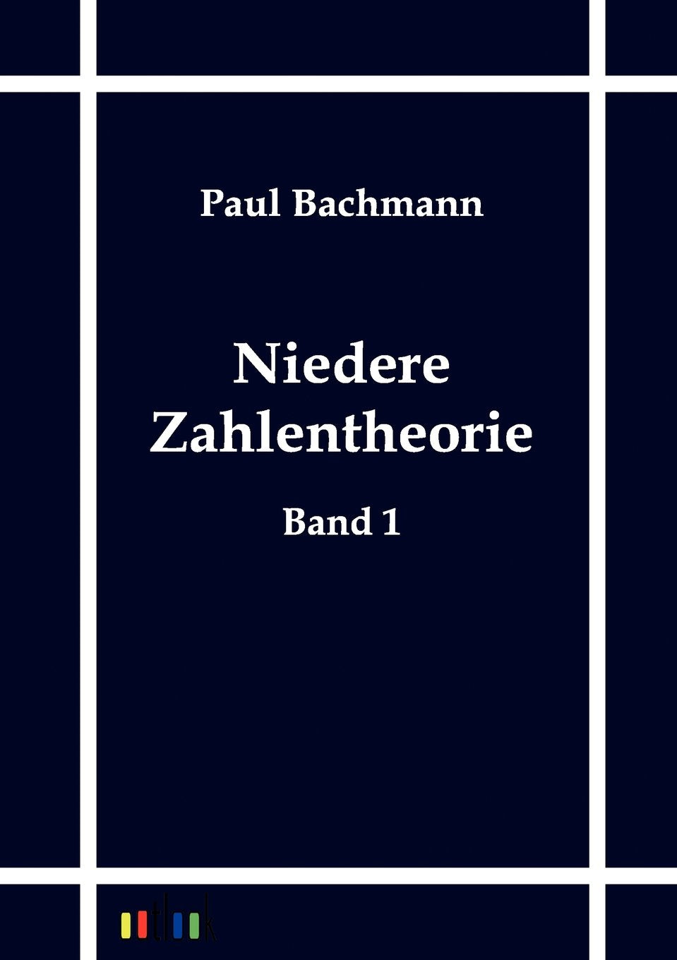 Niedere Zahlentheorie (German Edition),Used