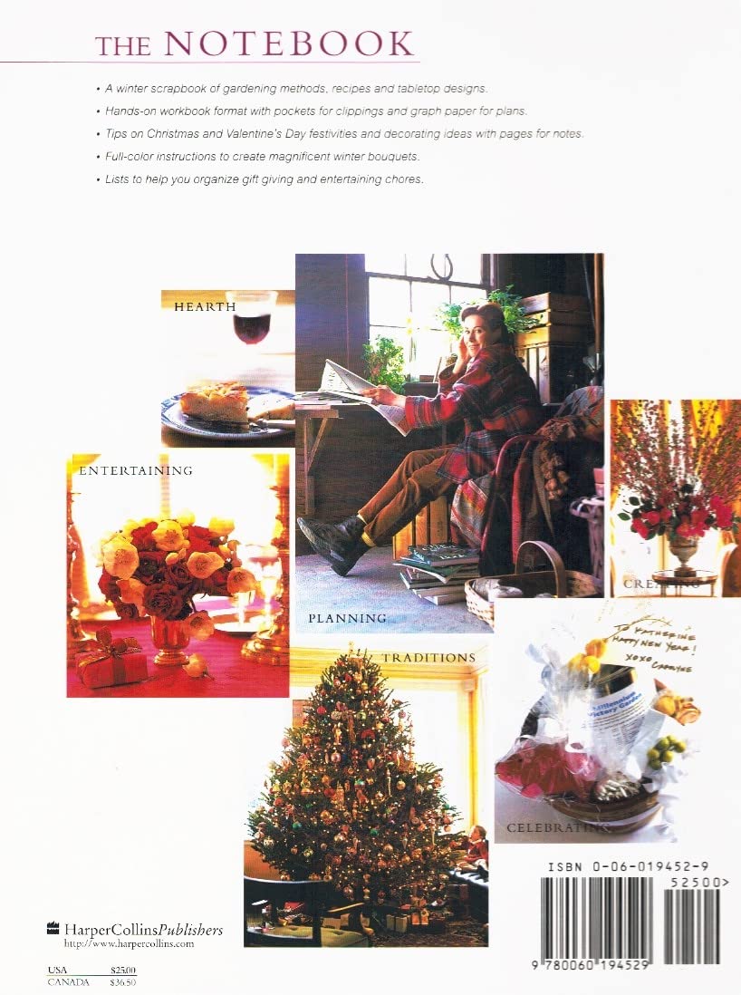 Carolyne Roehm'S Winter Notebook,Used