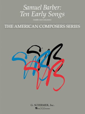 10 Early Songs: Middle Voice and Piano,Used