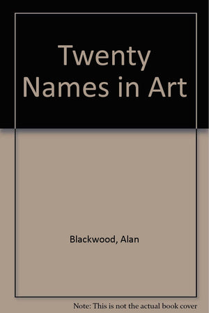 Twenty Names in Art,Used