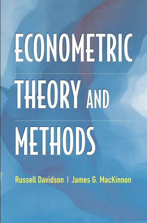 Econometric Theory And Methods,New