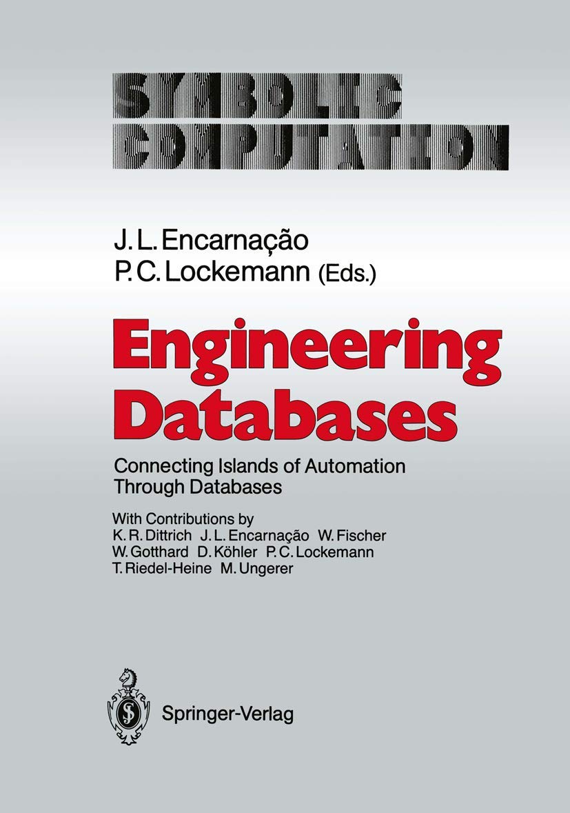 Engineering Databases: Connecting Islands of Automation Through Databases (Symbolic Computation),Used