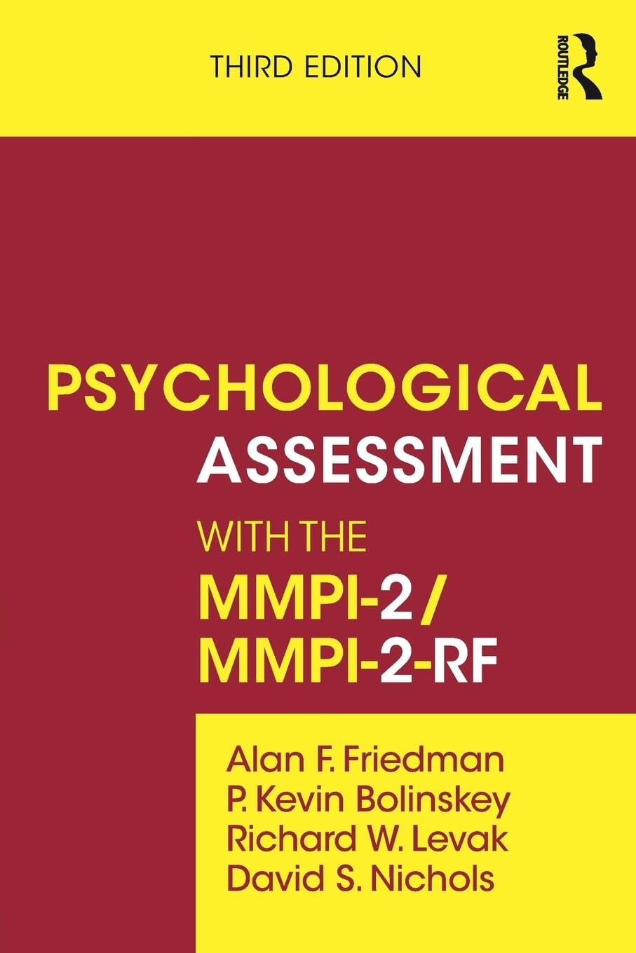 Psychological Assessment with the MMPI2/MMPI2RF,New