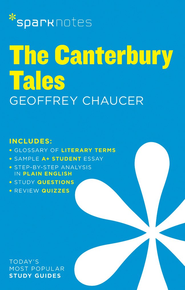 The Canterbury Tales SparkNotes Literature Guide (Volume 20) (SparkNotes Literature Guide Series),Used