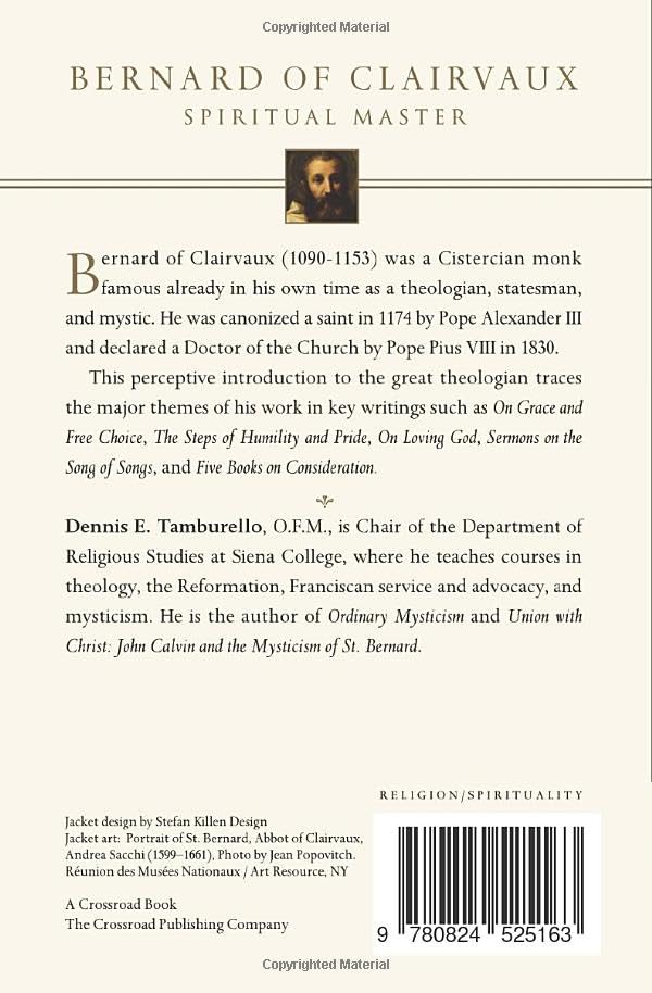 Bernard of Clairvaux: Essential Writings (The Crossroad Spiritual Legacy Series),Used