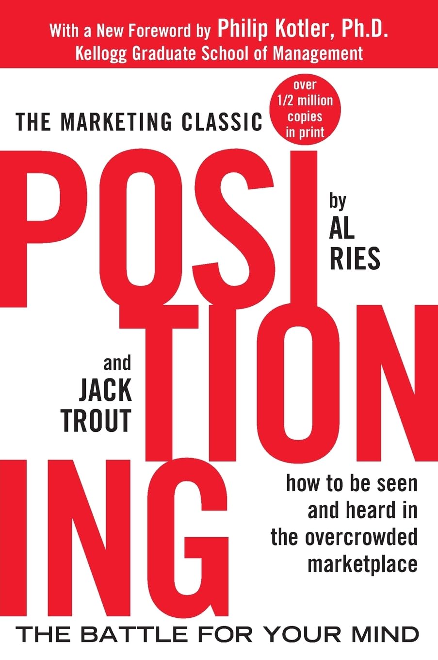 Positioning: The Battle for Your Mind,Used