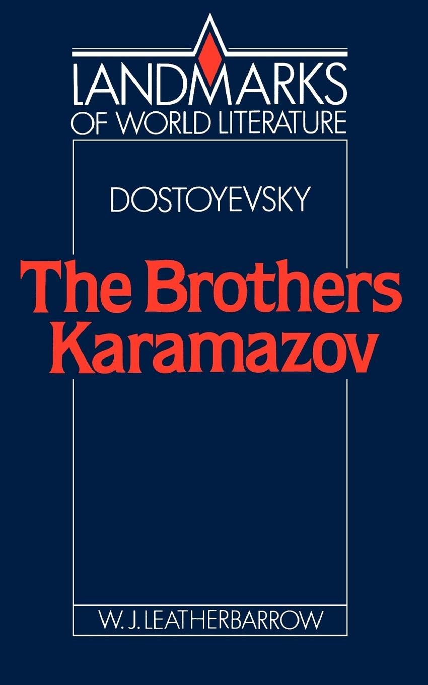Dostoyevsky: The Brothers Karamazov (Landmarks of World Literature),Used