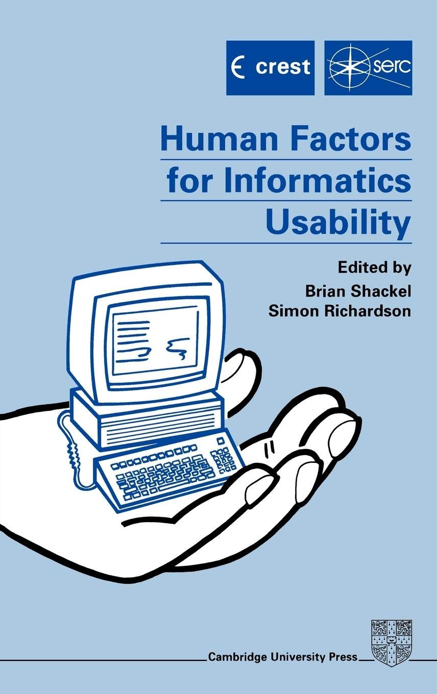 Human Factors for Informatics Usability,Used