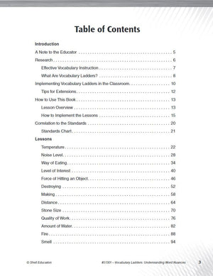 Vocabulary Ladders,Used