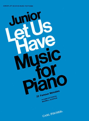 Junior Let Us Have Music For Piano,New