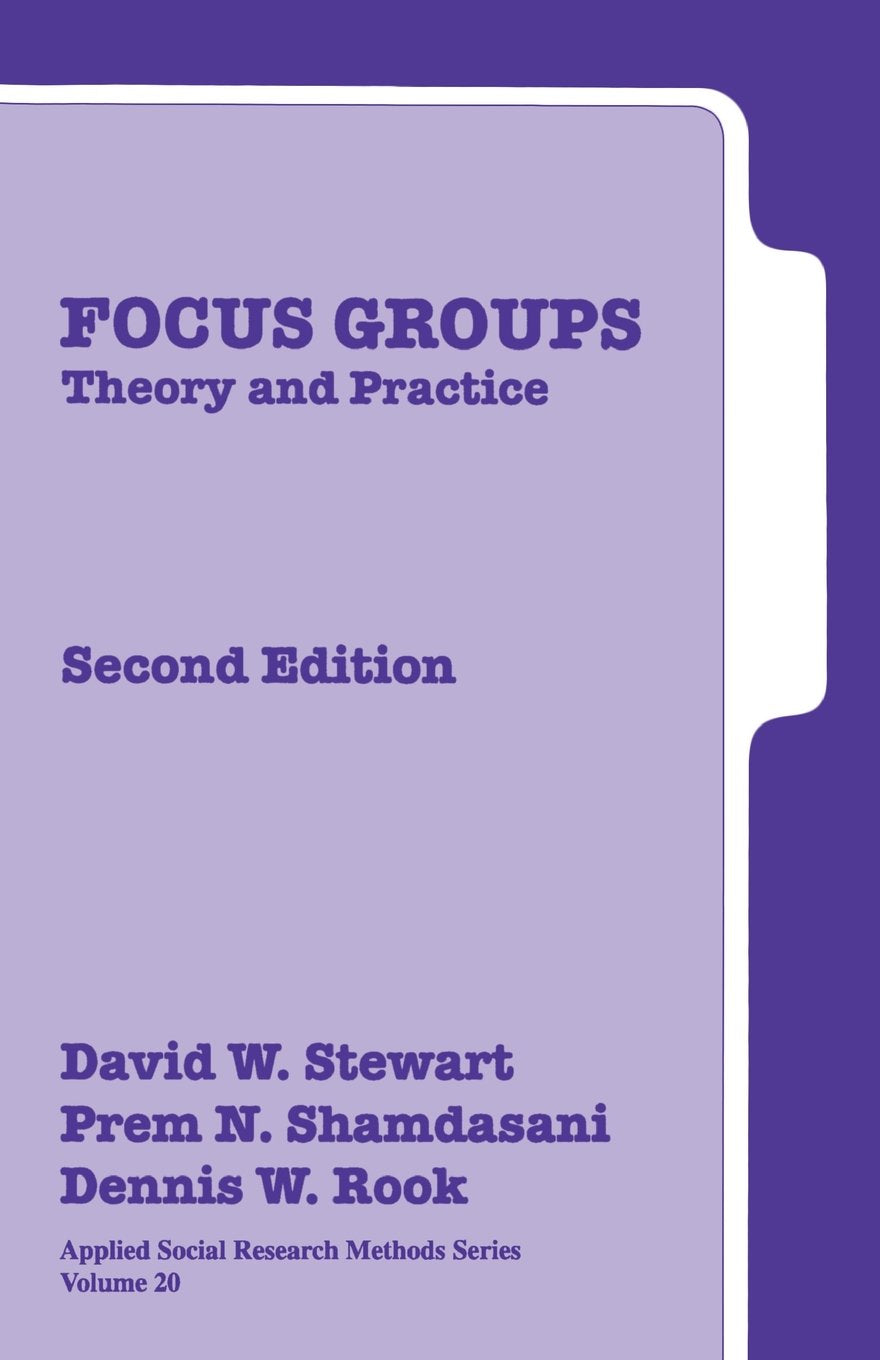 Focus Groups: Theory And Practice (Applied Social Research Methods)