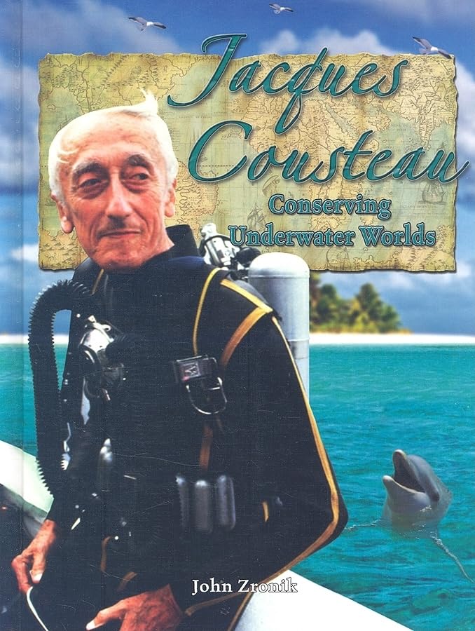 Jacques Cousteau: Conserving Underwater Worlds (In the Footsteps of Explorers),Used