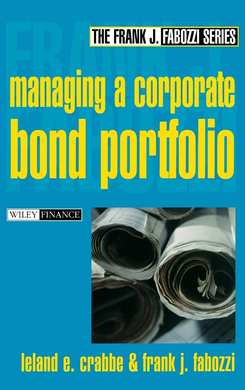 Managing A Corporate Bond Portfolio-used