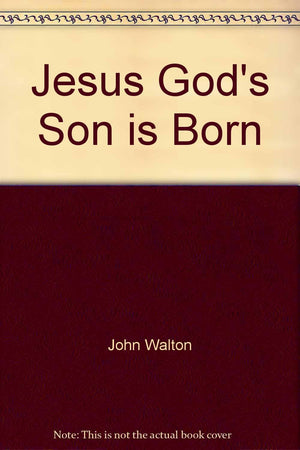 Jesus, God's Son, is Born,Used