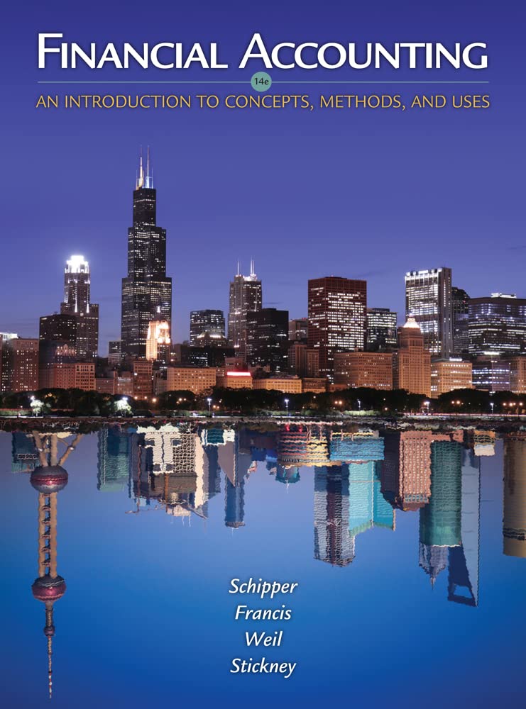 Financial Accounting: An Introduction to Concepts, Methods and Uses,Used