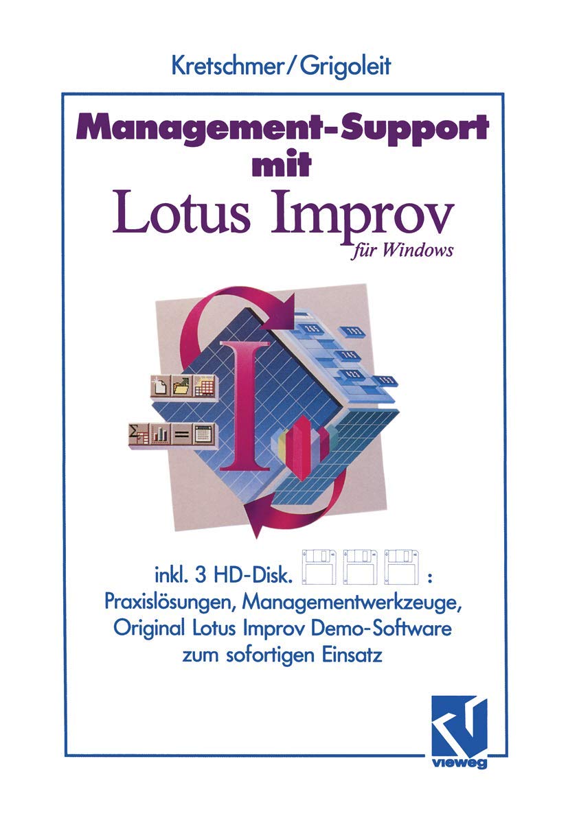 ManagementSupport mit Lotus Improv: Praxislsungen und Managementwerkzeuge zum sofortigen Einsatz (German Edition),Used
