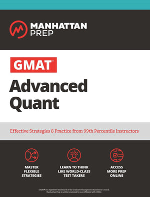 GMAT Advanced Quant: 250+ Practice Problems & Online Resources (Manhattan Prep GMAT Prep),Used