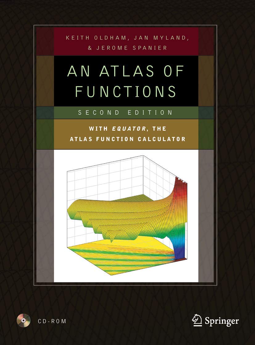 An Atlas of Functions: with Equator, the Atlas Function Calculator,Used