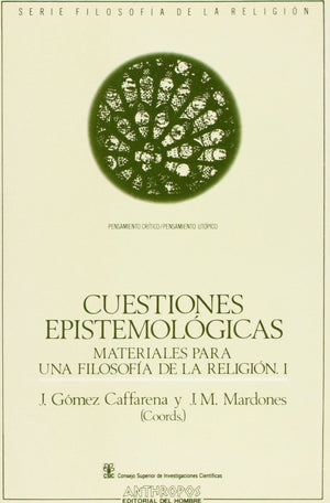 Cuestiones Epistemologicas (Spanish Edition),Used