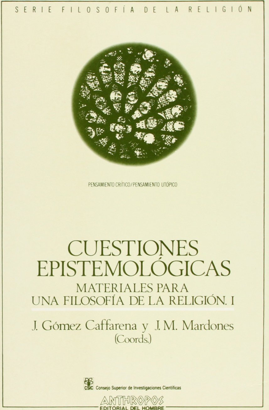 Cuestiones Epistemologicas (Spanish Edition),Used