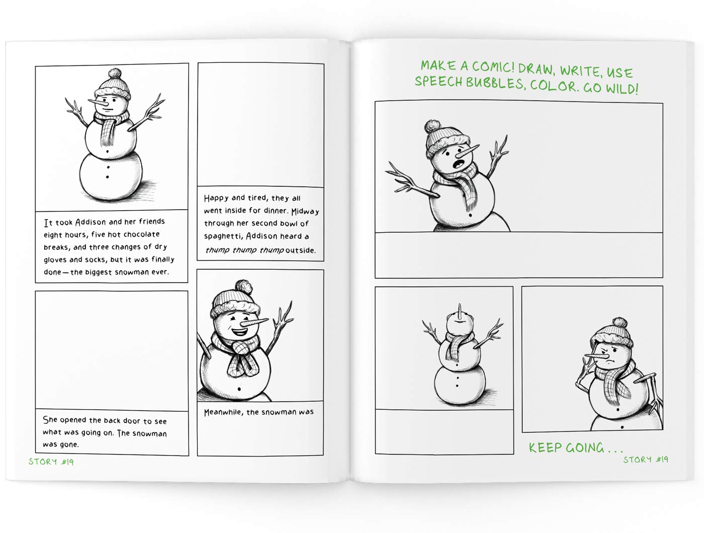 Once Upon A Pancake For Younger Storytellers (Ages 68)  Creative, Interactive Activity Book For Kids,New